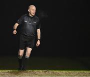 31 January 2024; Referee Liam Devenney during the Electric Ireland Higher Education GAA Sigerson Cup quarter-final match between University of Galway and UCD at Dangan in Galway.  Photo by Piaras Ó Mídheach/Sportsfile