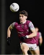 31 January 2024; Cian Monaghan of University of Galway during the Electric Ireland Higher Education GAA Sigerson Cup quarter-final match between University of Galway and UCD at Dangan in Galway.  Photo by Piaras Ó Mídheach/Sportsfile