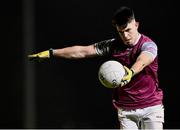 31 January 2024; Tomo Culhane of University of Galway during the Electric Ireland Higher Education GAA Sigerson Cup quarter-final match between University of Galway and UCD at Dangan in Galway.  Photo by Piaras Ó Mídheach/Sportsfile