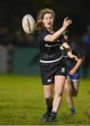 31 January 2024; Amy Bond of Metro during the BearingPoint Sarah Robinson Cup round four match between North East and Metro at Skerries RFC in Skerries, Dublin. Photo by Sam Barnes/Sportsfile