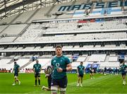 1 February 2024; Joe McCarthy during an Ireland Rugby captain's run at the Stade Velodrome in Marseille, France. Photo by Harry Murphy/Sportsfile