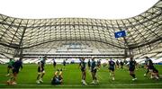 1 February 2024; Ireland players during an Ireland Rugby captain's run at the Stade Velodrome in Marseille, France. Photo by Harry Murphy/Sportsfile