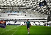 1 February 2024; Tadhg Beirne during an Ireland Rugby captain's run at the Stade Velodrome in Marseille, France. Photo by Harry Murphy/Sportsfile