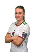 31 January 2024; Niamh Cotter during a Cork City squad portraits session at Ringmahon Rangers in Cork. Photo by Seb Daly/Sportsfile