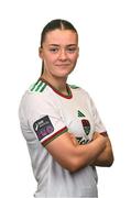 31 January 2024; Niamh Cotter during a Cork City squad portraits session at Ringmahon Rangers in Cork. Photo by Seb Daly/Sportsfile