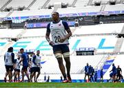 1 February 2024; Cameron Woki during a France Rugby captain's run at the Stade Velodrome in Marseille, France. Photo by Harry Murphy/Sportsfile