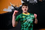 31 January 2024; Sean O'Connell poses for a portrait during a Kerry FC squad portraits session at Mounthawk Park in Tralee, Kerry. Photo by Stephen McCarthy/Sportsfile