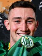 31 January 2024; Jack Kavanagh poses for a portrait during a Kerry FC squad portraits session at Mounthawk Park in Tralee, Kerry. Photo by Stephen McCarthy/Sportsfile
