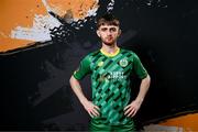 31 January 2024; Cian Brosnan poses for a portrait during a Kerry FC squad portraits session at Mounthawk Park in Tralee, Kerry. Photo by Stephen McCarthy/Sportsfile