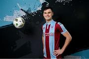 1 February 2024; Evan Weir during a Drogheda United squad portraits session at Weavers Park in Drogheda, Louth. Photo by Seb Daly/Sportsfile