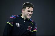 2 February 2024; Jamie Gullan of Dundalk before the PTSB Leinster Senior Cup / Malone Cup match between Dundalk and Drogheda United at Oriel Park in Dundalk, Louth. Photo by Ben McShane/Sportsfile