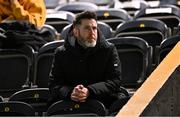 2 February 2024; Shamrock Rovers manager Stephen Bradley in attendance before the PTSB Leinster Senior Cup / Malone Cup match between Dundalk and Drogheda United at Oriel Park in Dundalk, Louth. Photo by Ben McShane/Sportsfile