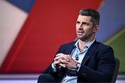 2 February 2024; Analyst Rob Kearney during Virgin Media Television's live coverage of France and Ireland in the Guinness Six Nations Rugby Championship from Virgin Media Television Studios in Ballymount, Dublin. Photo by Piaras Ó Mídheach/Sportsfile