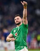 2 February 2024; Robbie Henshaw of Ireland after his side's victory in the Guinness Six Nations Rugby Championship match between France and Ireland at the Stade Velodrome in Marseille, France. Photo by Ramsey Cardy/Sportsfile