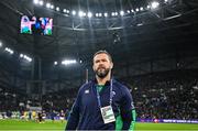 2 February 2024; Ireland head coach Andy Farrell after the Guinness Six Nations Rugby Championship match between France and Ireland at the Stade Velodrome in Marseille, France. Photo by Ramsey Cardy/Sportsfile
