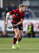 1 February 2024; Ivor Fenton of Kilkenny College during the Bank of Ireland Leinster Schools Senior Cup First Round match between Kilkenny College and Terenure College at Energia Park in Dublin. Photo by Ben McShane/Sportsfile