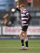 1 February 2024; Geoff O'Sullivan of Terenure College during the Bank of Ireland Leinster Schools Senior Cup First Round match between Kilkenny College and Terenure College at Energia Park in Dublin. Photo by Ben McShane/Sportsfile