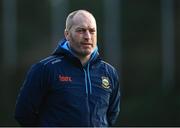 3 February 2024; Tipperary manager Liam Cahill before the Allianz Hurling League Division 1 Group B match between Dublin and Tipperary at Parnell Park in Dublin. Photo by Tyler Miller/Sportsfile