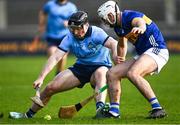 3 February 2024; Cian O'Sullivan of Dublin in action against Craig Morgan of Tipperary during the Allianz Hurling League Division 1 Group B match between Dublin and Tipperary at Parnell Park in Dublin. Photo by Tyler Miller/Sportsfile