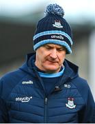3 February 2024; Dublin manager Micheál Donoghue during the Allianz Hurling League Division 1 Group B match between Dublin and Tipperary at Parnell Park in Dublin. Photo by Tyler Miller/Sportsfile