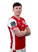 2 February 2024; Joe Redmond poses for a portrait during a St Patrick's Athletic squad portraits session at Richmond Park in Dublin. Photo by Piaras Ó Mídheach/Sportsfile