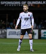 2 February 2024; Paul Doyle of Dundalk during the PTSB Leinster Senior Cup / Malone Cup match between Dundalk and Drogheda United at Oriel Park in Dundalk, Louth. Photo by Ben McShane/Sportsfile