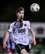2 February 2024; Eoin Kenny of Dundalk during the PTSB Leinster Senior Cup / Malone Cup match between Dundalk and Drogheda United at Oriel Park in Dundalk, Louth. Photo by Ben McShane/Sportsfile