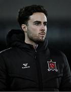 2 February 2024; Dundalk sports scientist Paul Galvin before the PTSB Leinster Senior Cup / Malone Cup match between Dundalk and Drogheda United at Oriel Park in Dundalk, Louth. Photo by Ben McShane/Sportsfile