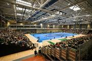 3 February 2024; A general view during day one of the Davis Cup World Group I Play-off 1st Round match between Ireland and Austria at UL Sport Arena in Limerick. Photo by Brendan Moran/Sportsfile