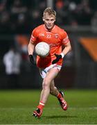 3 February 2024; Cian McConville of Armagh during the Allianz Football League Division 2 match between Armagh and Meath at BOX-IT Athletic Grounds in Armagh. Photo by Ben McShane/Sportsfile