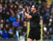 4 February 2024; Referee Sean Hurson during the Allianz Football League Division 1 match between Monaghan and Kerry at St Tiernach's Park in Clones, Monaghan. Photo by Sam Barnes/Sportsfile