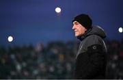 4 February 2024; Derry manager Mickey Harte during the Allianz Football League Division 1 match between Derry and Tyrone at Celtic Park in Derry. Photo by Ramsey Cardy/Sportsfile