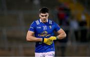 4 February 2024; James Galligan of Cavan leaves the pitch during a second half substitution during the Allianz Football League Division 2 match between Cavan and Donegal at Kingspan Breffni in Cavan. Photo by Stephen McCarthy/Sportsfile