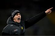 4 February 2024; Donegal manager Jim McGuinness during the Allianz Football League Division 2 match between Cavan and Donegal at Kingspan Breffni in Cavan. Photo by Stephen McCarthy/Sportsfile