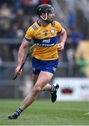 4 February 2024; Cathal Malone of Clare during the Allianz Hurling League Division 1 Group A match between Clare and Cork at Cusack Park in Ennis, Clare. Photo by Ray McManus/Sportsfile