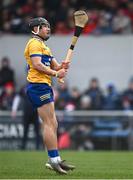 4 February 2024; David Reidy of Clare during the Allianz Hurling League Division 1 Group A match between Clare and Cork at Cusack Park in Ennis, Clare. Photo by Ray McManus/Sportsfile