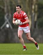 4 February 2024; Tommy Durnin of Louth during the Allianz Football League Division 2 match between Louth and Cork at DEFY Páirc Mhuire in Ardee, Louth. Photo by Ben McShane/Sportsfile