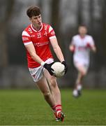 4 February 2024; Dylan McKeown of Louth during the Allianz Football League Division 2 match between Louth and Cork at DEFY Páirc Mhuire in Ardee, Louth. Photo by Ben McShane/Sportsfile