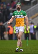 4 February 2024; Ben Conneely of Offaly during the Allianz Hurling League Division 1 Group A match between Offaly and Waterford at Glenisk O'Connor Park in Tullamore, Offaly. Photo by Tyler Miller/Sportsfile