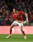3 February 2024; Joey Carbery of Munster during the international rugby friendly match between Munster and Crusaders at SuperValu Páirc Uí Chaoimh in Cork. Photo by Sam Barnes/Sportsfile