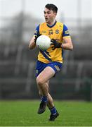 4 February 2024; Patrick Gavin of Roscommon during the Allianz Football League Division 1 match between Roscommon and Galway at Dr Hyde Park in Roscommon. Photo by Daire Brennan/Sportsfile