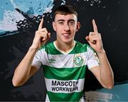 3 February 2024; Darragh Burns poses for a portrait during a Shamrock Rovers squad portraits session at Tallaght Stadium in Dublin. Photo by Stephen McCarthy/Sportsfile