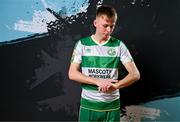 3 February 2024; Conan Noonan poses for a portrait during a Shamrock Rovers squad portraits session at Tallaght Stadium in Dublin. Photo by Stephen McCarthy/Sportsfile