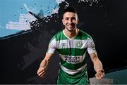3 February 2024; Neil Farrugia poses for a portrait during a Shamrock Rovers squad portraits session at Tallaght Stadium in Dublin. Photo by Stephen McCarthy/Sportsfile