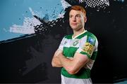 3 February 2024; Rory Gaffney poses for a portrait during a Shamrock Rovers squad portraits session at Tallaght Stadium in Dublin. Photo by Stephen McCarthy/Sportsfile