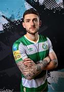 3 February 2024; Lee Grace poses for a portrait during a Shamrock Rovers squad portraits session at Tallaght Stadium in Dublin. Photo by Stephen McCarthy/Sportsfile