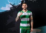 3 February 2024; Lee Grace poses for a portrait during a Shamrock Rovers squad portraits session at Tallaght Stadium in Dublin. Photo by Stephen McCarthy/Sportsfile