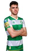 3 February 2024; Dylan Watts poses for a portrait during a Shamrock Rovers FC squad portraits session at Tallaght Stadium in Dublin. Photo by Tyler Miller/Sportsfile