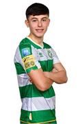 3 February 2024; Cian Barrett poses for a portrait during a Shamrock Rovers FC squad portraits session at Tallaght Stadium in Dublin. Photo by Tyler Miller/Sportsfile