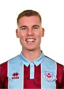 1 February 2024; Jack Keaney during a Drogheda United squad portraits session at Weavers Park in Drogheda, Louth. Photo by Seb Daly/Sportsfile